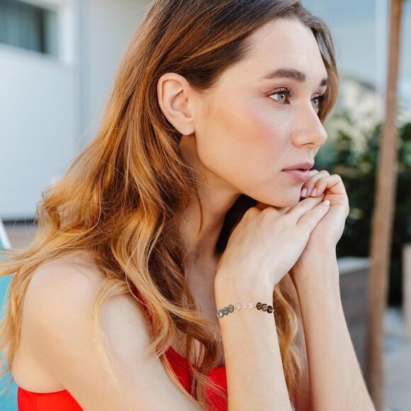 Healing Grief Emotional Support Bead Bracelet for Women - Picture 4 of 6